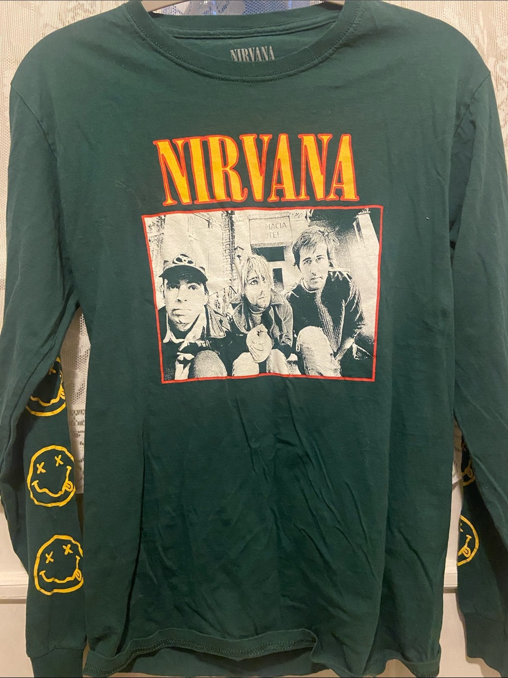 Nirvana Band Tee Small